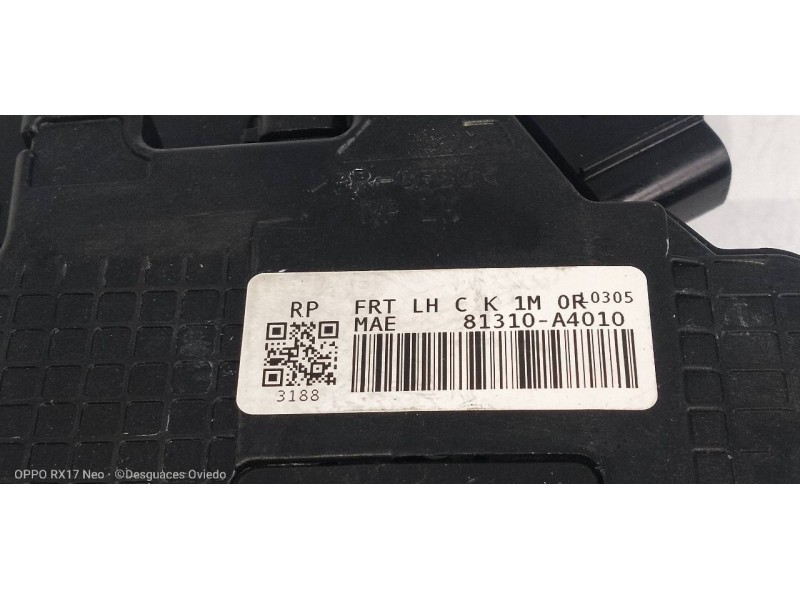 Recambio de motor cierre centralizado delantero izquierdo para kia carens ( ) business referencia OEM IAM 81310A4010  