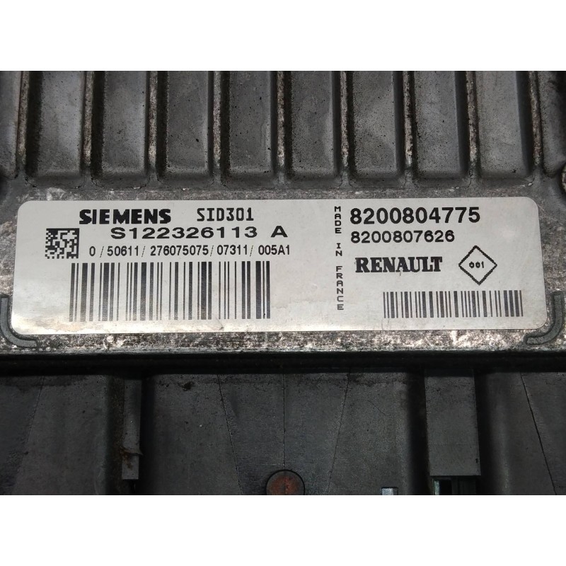 Recambio de centralita motor uce para renault megane ii berlina 5p luxe dynamique referencia OEM IAM S122326113A 8200804775 8200