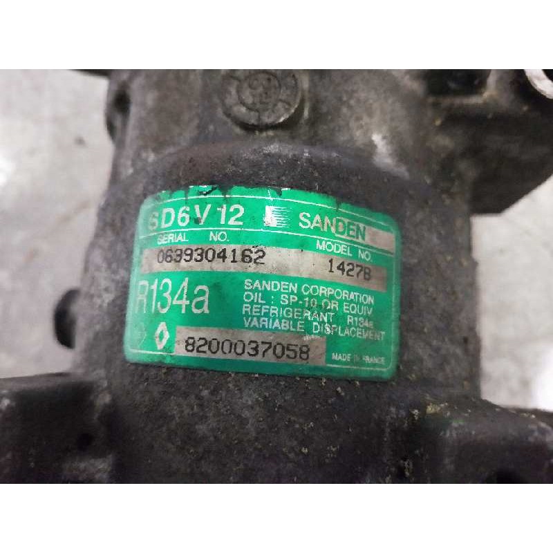 Recambio de compresor aire acondicionado para renault clio ii fase ii (b/cb0) 1.2 16v referencia OEM IAM SD6V121427B 1427B 82000