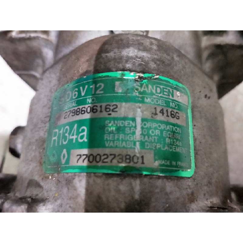 Recambio de compresor aire acondicionado para renault clio ii fase ii (b/cb0) 1.5 dci diesel referencia OEM IAM SD6V121416G 1416 Recambio de compresor aire acondicionado para renault clio ii fase ii (b/cb0) 1.5 dci diesel referencia OEM IAM SD6V121416G 1416