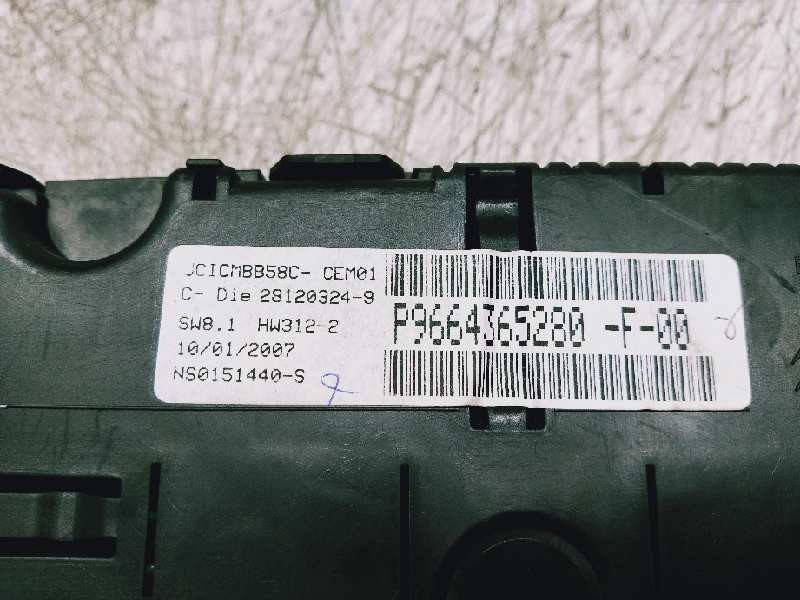 Recambio de cuadro instrumentos para citroen c4 picasso exclusive referencia OEM IAM P9664365280 F00 281203249