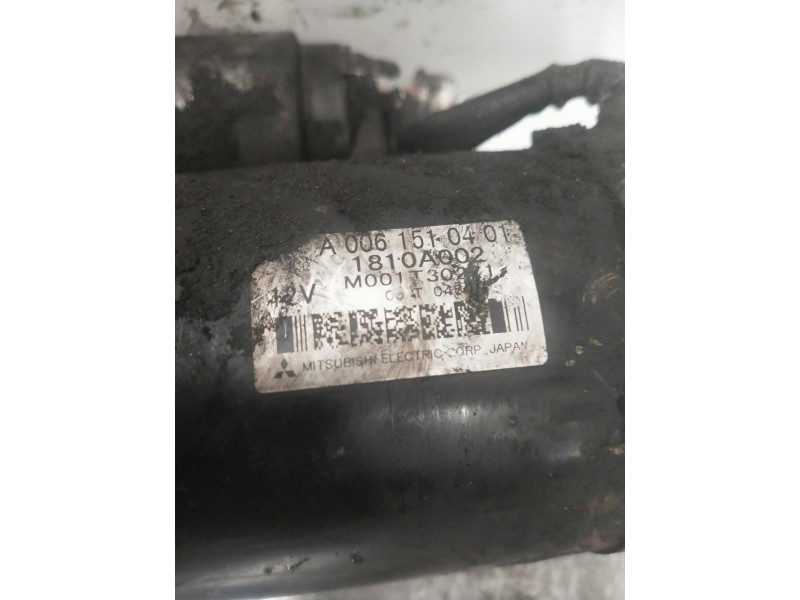 Recambio de motor arranque para smart forfour cdi (70kw) referencia OEM IAM A006161040  