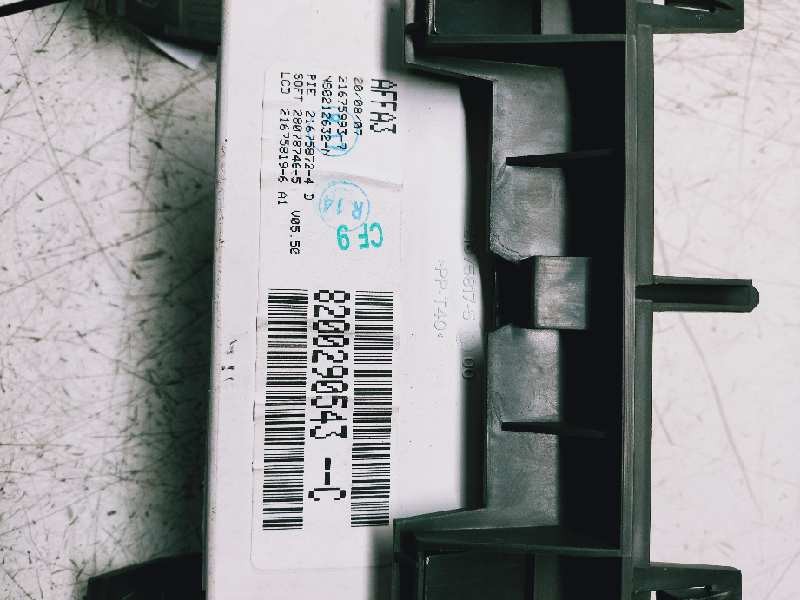 Recambio de pantalla multifuncion para renault megane ii coupe/cabrio authentique referencia OEM IAM 8200290543C 216759937 