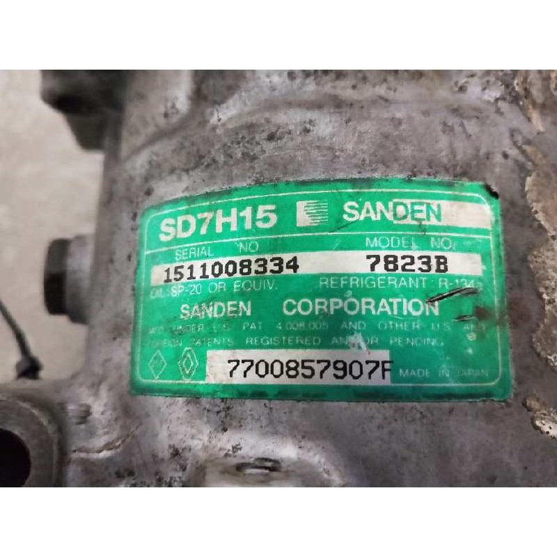 Recambio de compresor aire acondicionado para renault laguna (b56) 2.2 diesel referencia OEM IAM SD7H157823B 7823B 7700857907F