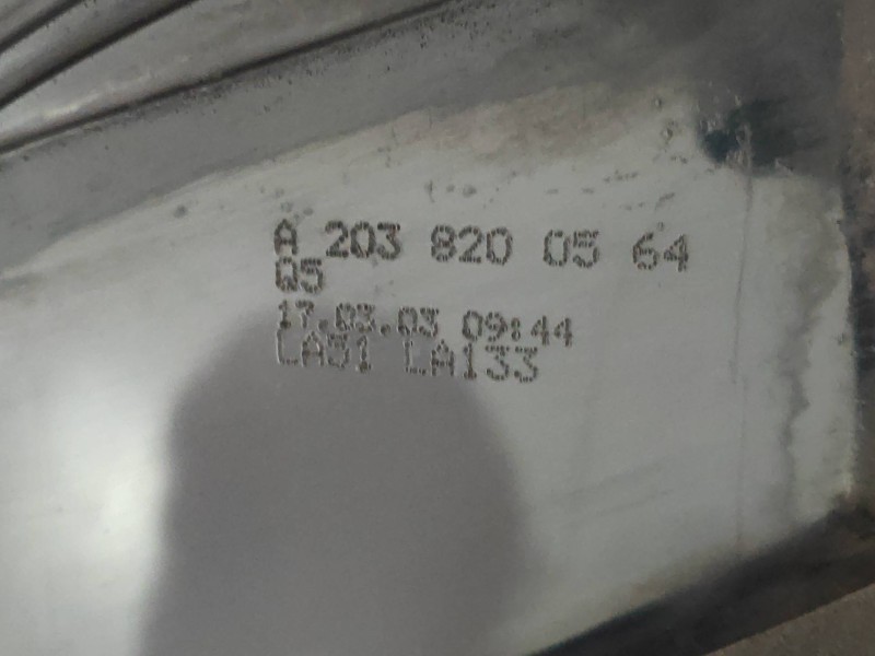 Recambio de piloto trasero izquierdo para mercedes clase c (w203) sportcoupe c 220 cdi (203.706) referencia OEM IAM   