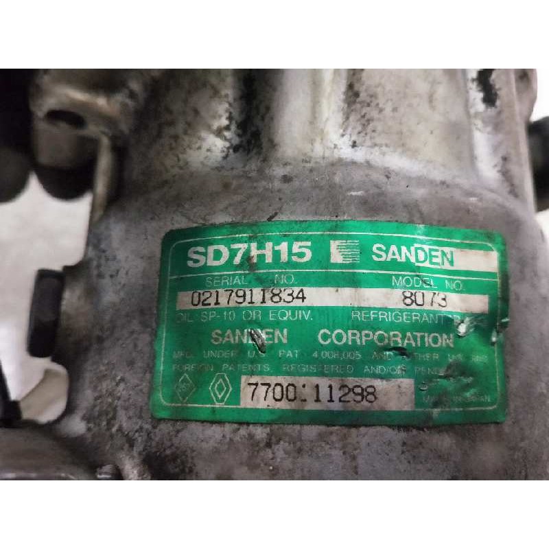 Recambio de compresor aire acondicionado para renault laguna (b56) 2.2 turbodiesel referencia OEM IAM SD7H158073 8073 7700111298