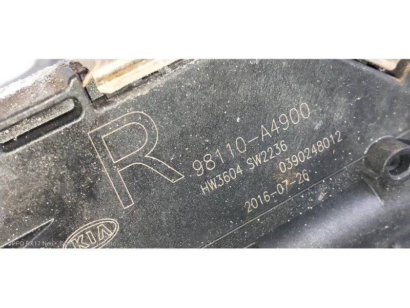 Recambio de motor limpia delantero para kia carens ( ) business referencia OEM IAM 98110A4900 0390248012 DERECHO