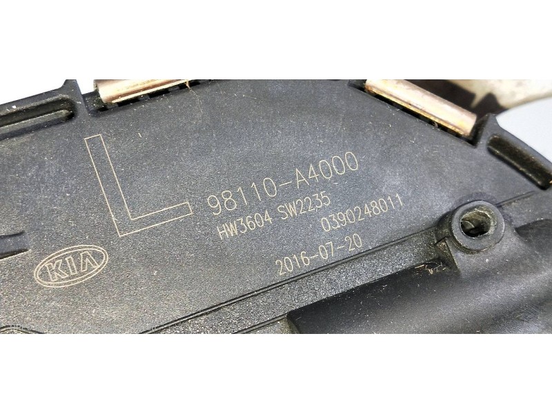 Recambio de motor limpia delantero para kia carens ( ) business referencia OEM IAM 98110A4000 0390248011 IZQUIERDO