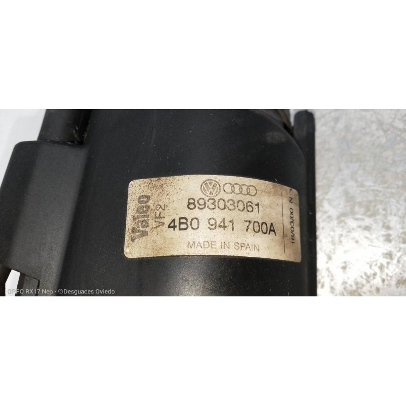 Recambio de faro antiniebla derecho para audi a6 berlina (4b2) 2.5 tdi quattro referencia OEM IAM 4B0941699A 89303051 