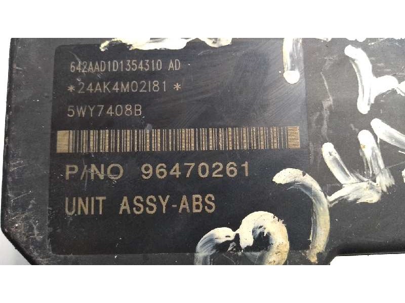 Recambio de abs para chevrolet kalos 1.4 cat referencia OEM IAM 9647024 96470261 5WY7408B