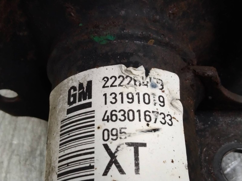Recambio de amortiguador delantero izquierdo para opel tigra twin top 1.4 16v referencia OEM IAM 13191019  
