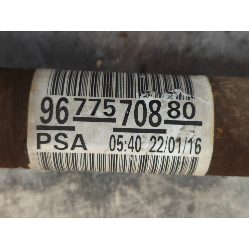 Recambio de transmision delantera derecha para citroen c4 picasso 1.6 blue-hdi fap referencia OEM IAM 9677570880  