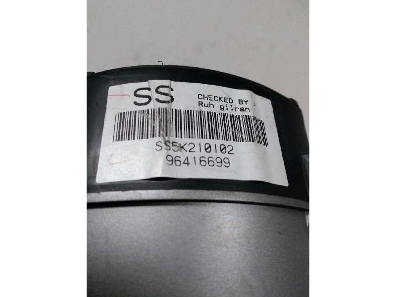 Recambio de cuadro instrumentos para chevrolet kalos 1.4 cat referencia OEM IAM 96416699 SS5K210102 SS