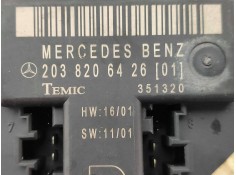 Recambio de modulo electronico para mercedes clase c (w203) berlina 200 compressor (203.045) referencia OEM IAM 2038206426 35132 2