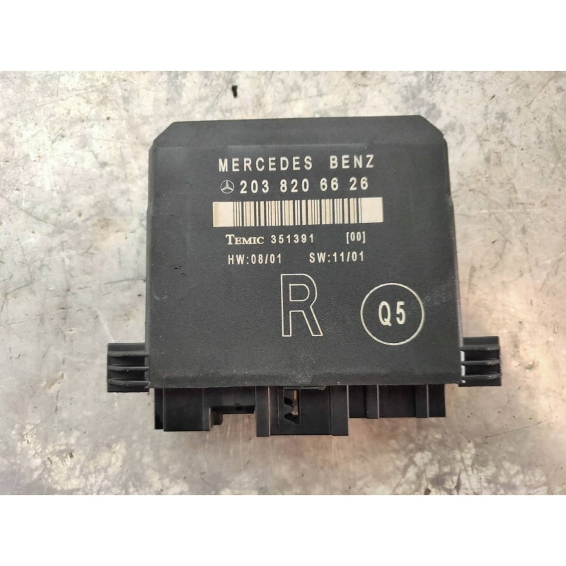 Recambio de modulo electronico para mercedes clase c (w203) berlina 200 compressor (203.045) referencia OEM IAM 2038206626 35139