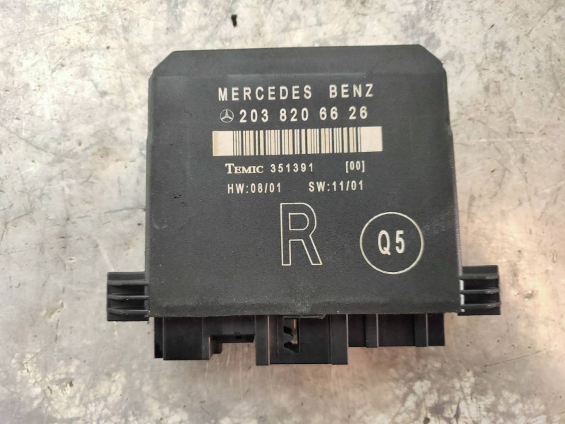 Recambio de modulo electronico para mercedes clase c (w203) berlina 200 compressor (203.045) referencia OEM IAM 2038206626 35139