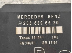 Recambio de modulo electronico para mercedes clase c (w203) berlina 200 compressor (203.045) referencia OEM IAM 2038206626 35139 2