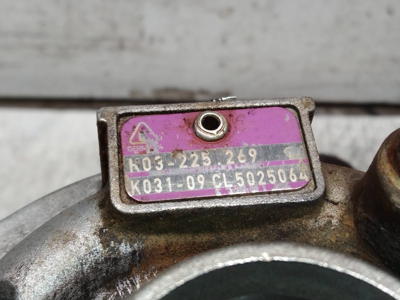 Recambio de turbocompresor para peugeot 406 berlina (s1/s2) srdt referencia OEM IAM K03225269  