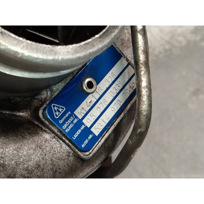 Recambio de turbocompresor para citroen zx 1.9 td avantage referencia OEM IAM K14116326 53149707012 