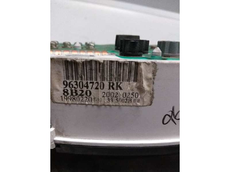 Recambio de cuadro instrumentos para daewoo lanos 1.6 cat referencia OEM IAM 96304720 20020250 8B20 RK