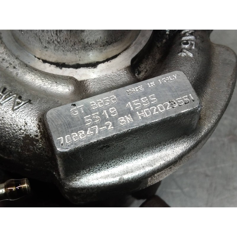 Recambio de turbocompresor para alfa romeo 147 (190) 1.9 jtd 8v impression referencia OEM IAM 55191595 7088472 