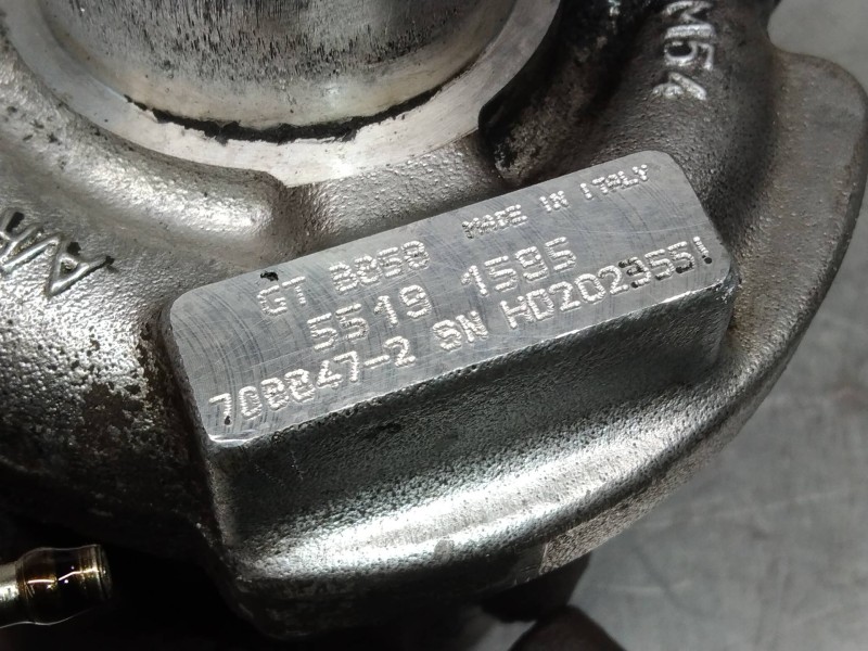 Recambio de turbocompresor para alfa romeo 147 (190) 1.9 jtd 8v impression referencia OEM IAM 55191595 7088472 