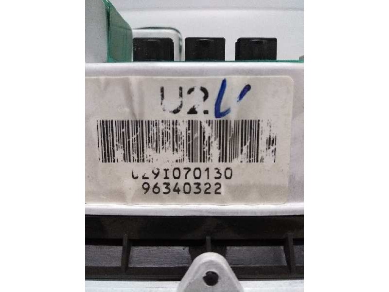 Recambio de cuadro instrumentos para daewoo leganza 2.0 cat referencia OEM IAM 96340322 U29I070130 U2