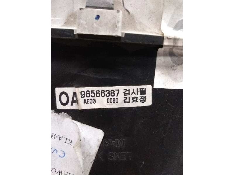 Recambio de cuadro instrumentos para daewoo matiz 0.8 cat referencia OEM IAM 96566387 AE03 OA