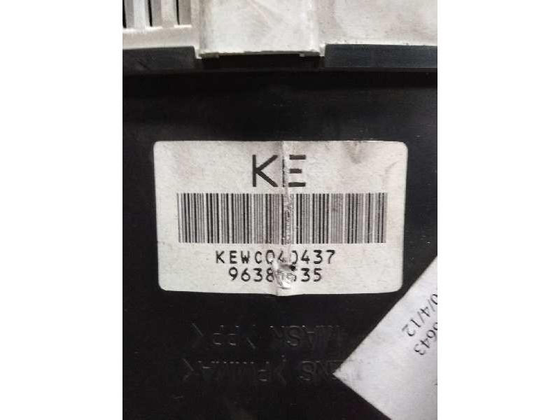 Recambio de cuadro instrumentos para daewoo matiz 0.8 cat referencia OEM IAM 96380535 KEWC040437 KE