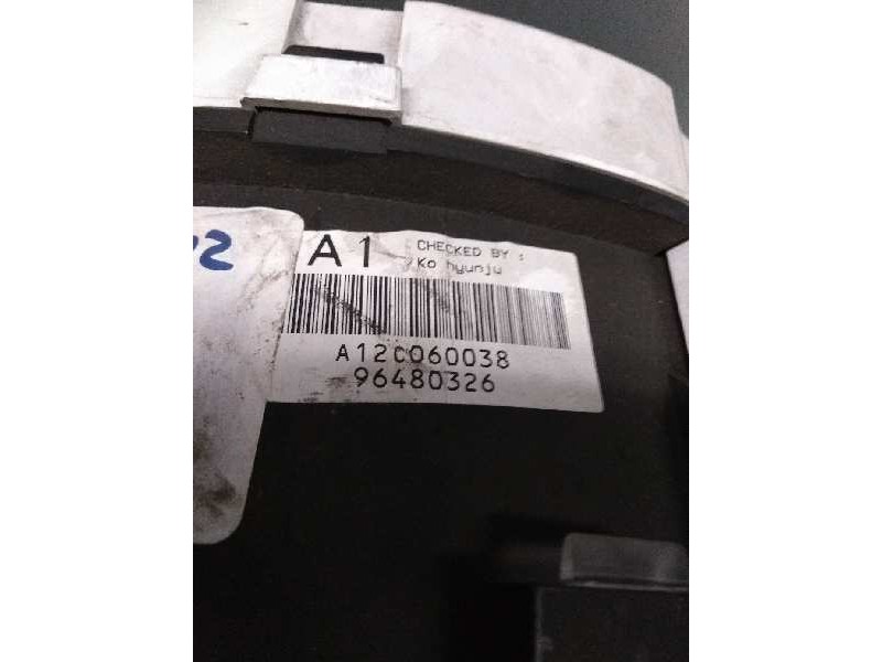 Recambio de cuadro instrumentos para daewoo nubira berlina referencia OEM IAM 96480326 A12C060038 A1