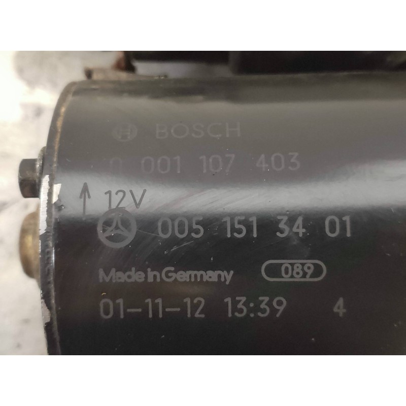 Recambio de motor arranque para mercedes clase c (w203) berlina 200 compressor (203.045) referencia OEM IAM 0001104403 005151340