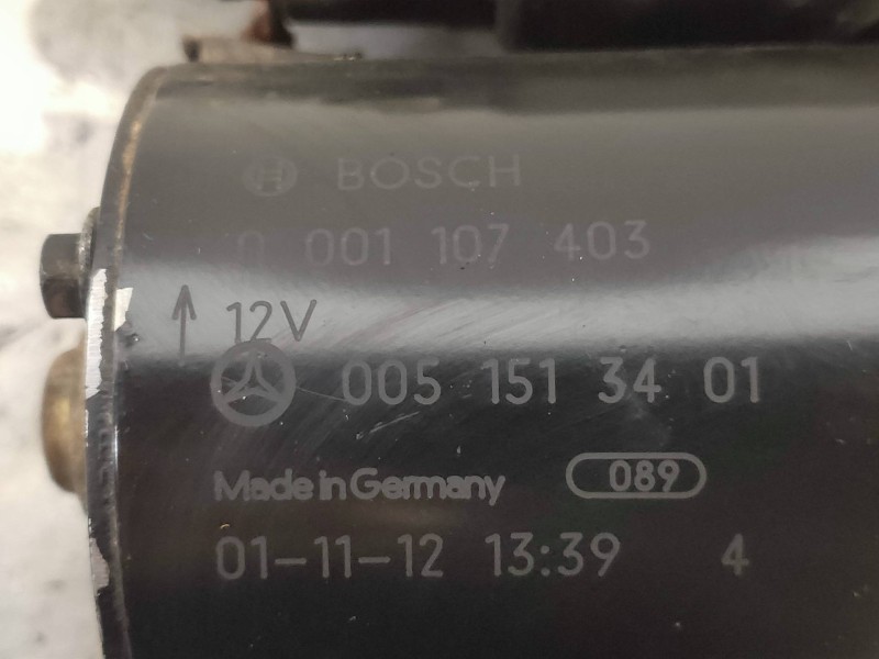Recambio de motor arranque para mercedes clase c (w203) berlina 200 compressor (203.045) referencia OEM IAM 0001104403 005151340
