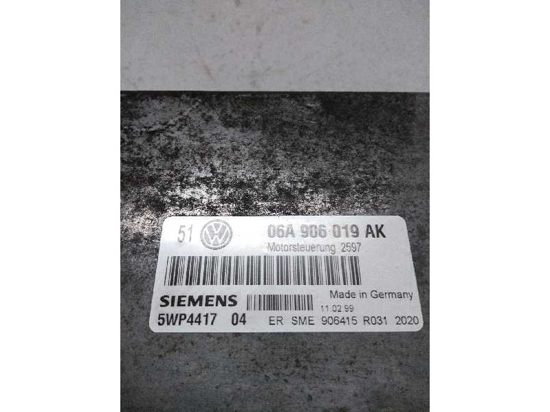 Recambio de centralita motor uce para volkswagen golf iv berlina (1j1) 1.6 referencia OEM IAM 5WP441704 06A906019AK 