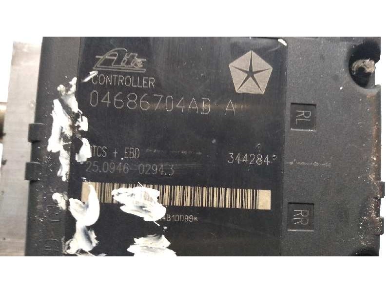 Recambio de abs para chrysler stratus berlina (ja) 2.0 cat referencia OEM IAM 25094602943 25020409564 04686704AD