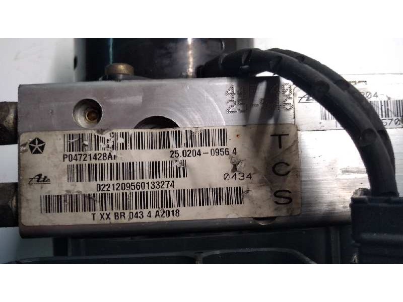 Recambio de abs para chrysler stratus berlina (ja) 2.0 cat referencia OEM IAM 25094602943 25020409564 04686704AD