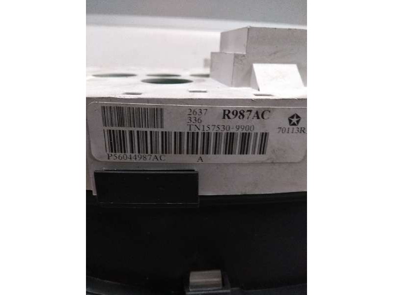 Recambio de cuadro instrumentos para chrysler voyager (rg) 2.8 crd cat referencia OEM IAM TN1575309900 P56044987AC R987AC 70113R