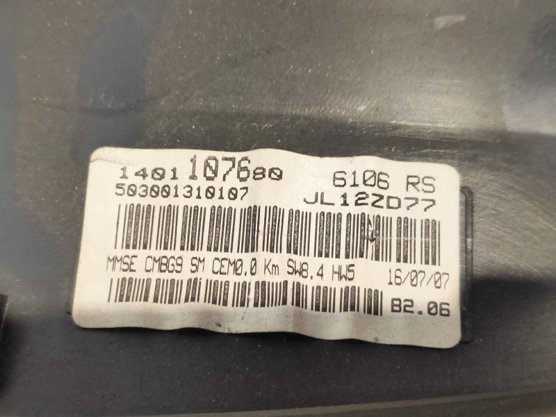 Recambio de cuadro instrumentos para fiat scudo combi (272) l1h1 120 multijet (5 pl.) referencia OEM IAM 1401107680  