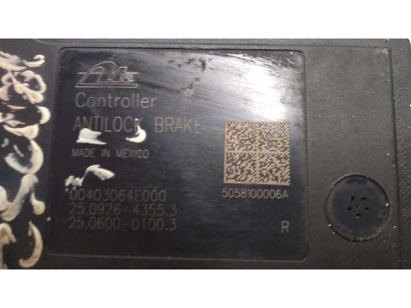 Recambio de abs para chrysler voyager (rg) 2.5 crd cat referencia OEM IAM 25092643553 25020612034 25060001003 00403064E000
