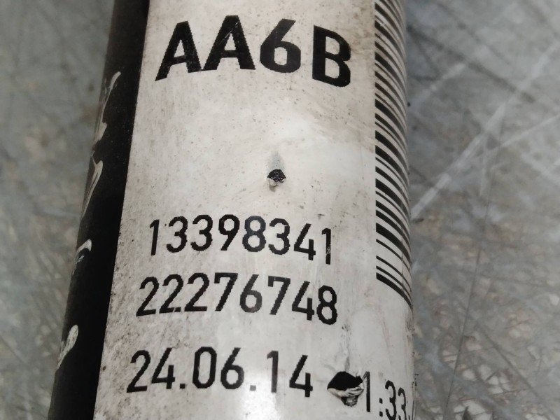 Recambio de amortiguador trasero para opel corsa d expression referencia OEM IAM 13398341  