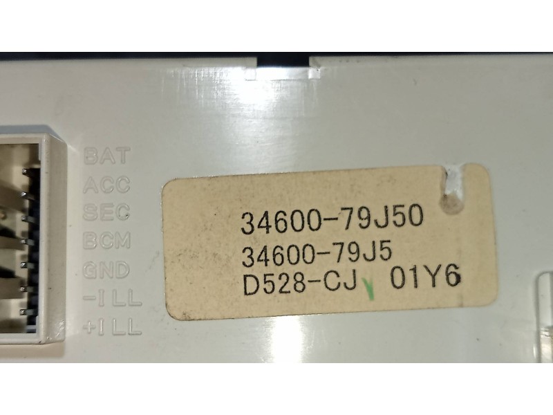 Recambio de pantalla multifuncion para fiat sedici (189) 1.9 8v multijet dynamic referencia OEM IAM 3460079J50  