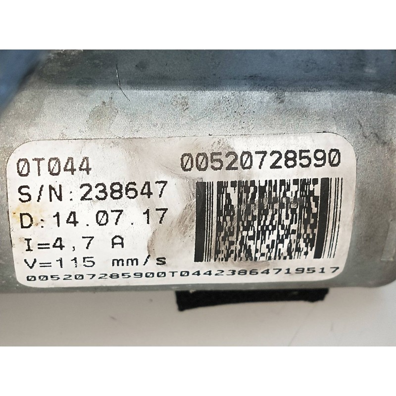 Recambio de elevalunas trasero derecho para fiat tipo ii (356) sedan 1.4 cat (gpl) referencia OEM IAM 00520728590  5Pººººººººººº