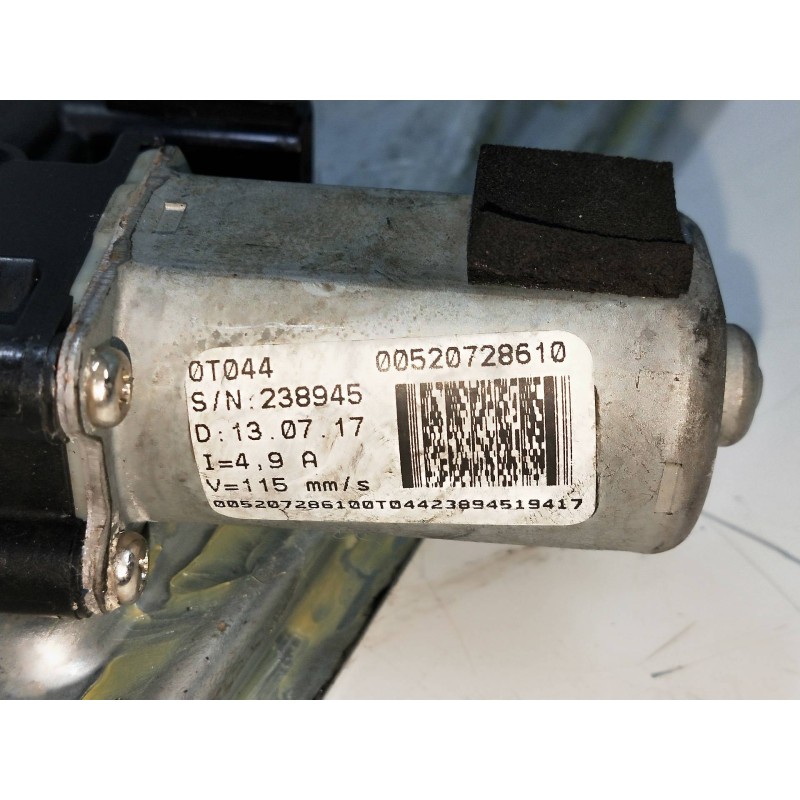 Recambio de elevalunas trasero izquierdo para fiat tipo ii (356) sedan 1.4 cat (gpl) referencia OEM IAM 00520728610  5P