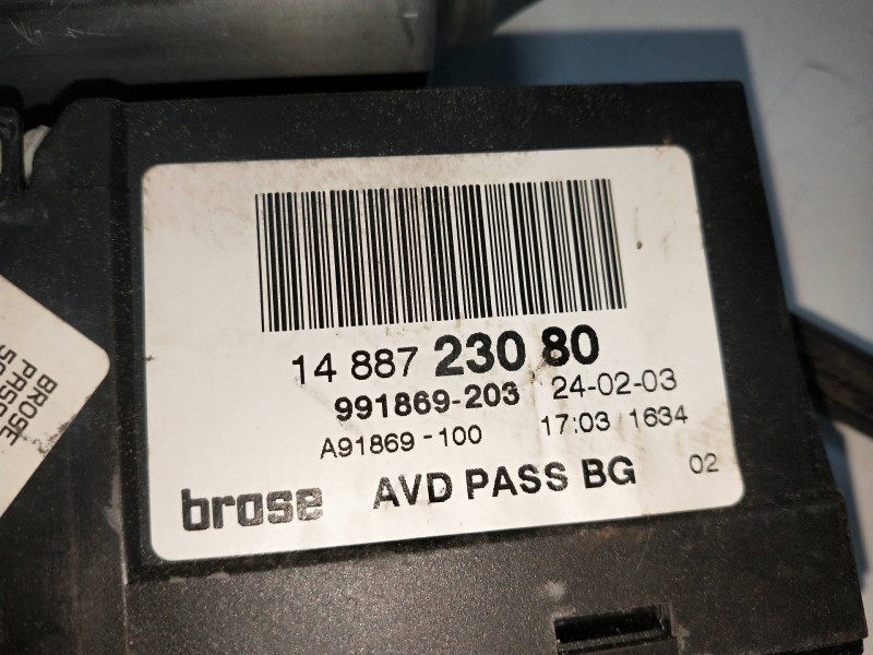 Recambio de elevalunas delantero derecho para fiat ulysse (179) 2.0 16v jtd cat referencia OEM IAM 1488723080 991869203 5P