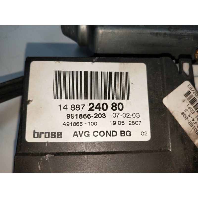 Recambio de elevalunas delantero izquierdo para fiat ulysse (179) 2.0 16v jtd cat referencia OEM IAM 1488724080 991866203 5P