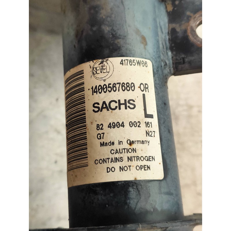 Recambio de amortiguador delantero izquierdo para fiat scudo combi (272) l1h1 120 multijet (5 pl.) referencia OEM IAM 1400567680