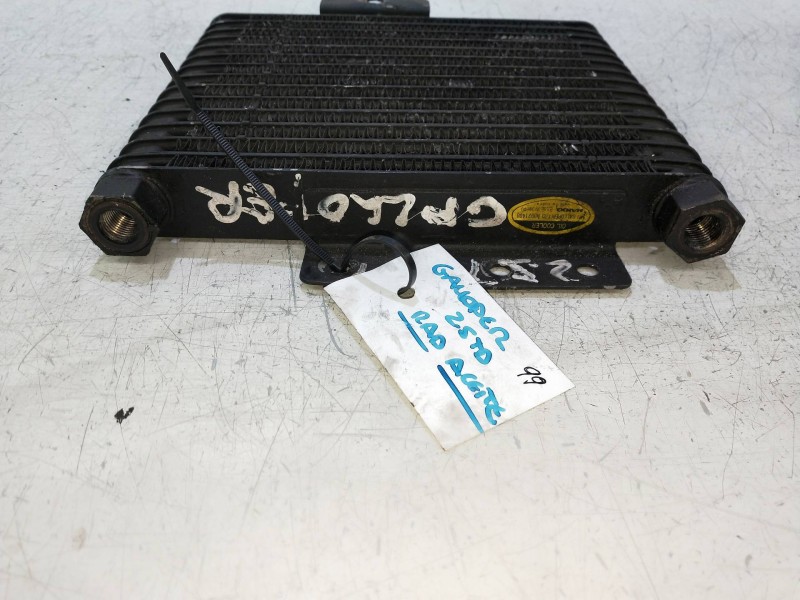 Recambio de radiador aceite para mitsubishi galloper (hyundai) 2.5 turbodiesel referencia OEM IAM    Recambio de radiador aceite para mitsubishi galloper (hyundai) 2.5 turbodiesel referencia OEM IAM