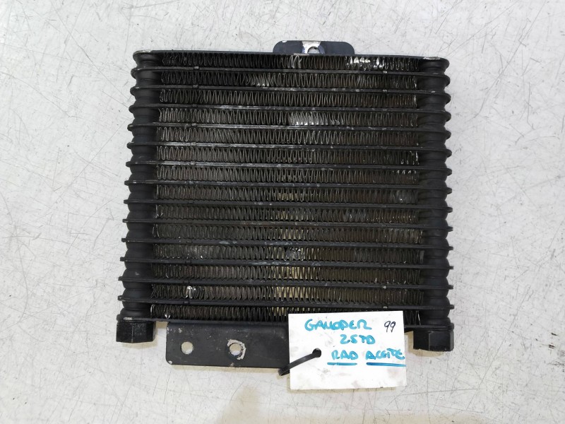 Recambio de radiador aceite para mitsubishi galloper (hyundai) 2.5 turbodiesel referencia OEM IAM    Recambio de radiador aceite para mitsubishi galloper (hyundai) 2.5 turbodiesel referencia OEM IAM