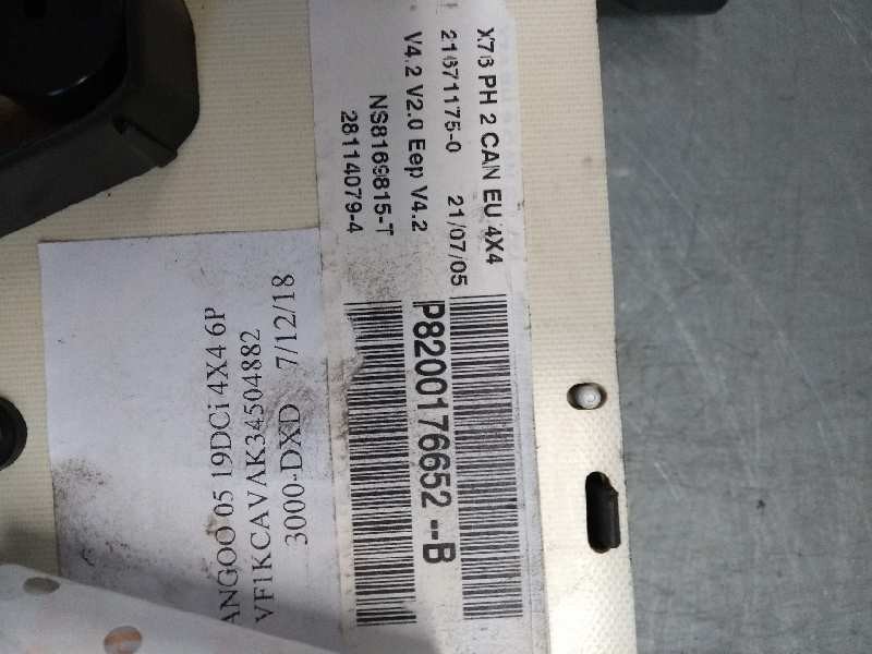 Recambio de cuadro instrumentos para renault kangoo (f/kc0) 1.9 dci diesel cat referencia OEM IAM P8200176652B NS8169815T 