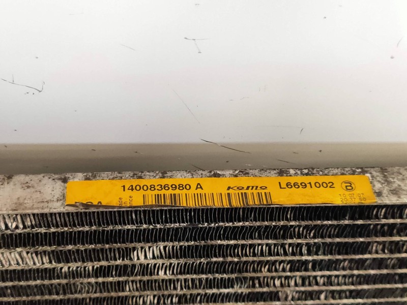 Recambio de condensador / radiador aire acondicionado para fiat scudo combi (272) l1h1 120 multijet (5 pl.) referencia OEM IAM 1