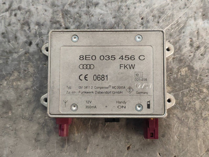 Recambio de modulo electronico para audi a4 berlina (8e) 1.8 t referencia OEM IAM 8E0035456C  